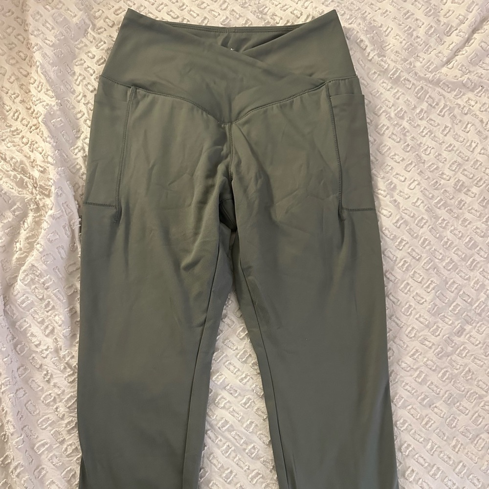 Danskin Olive Green Women's Pants